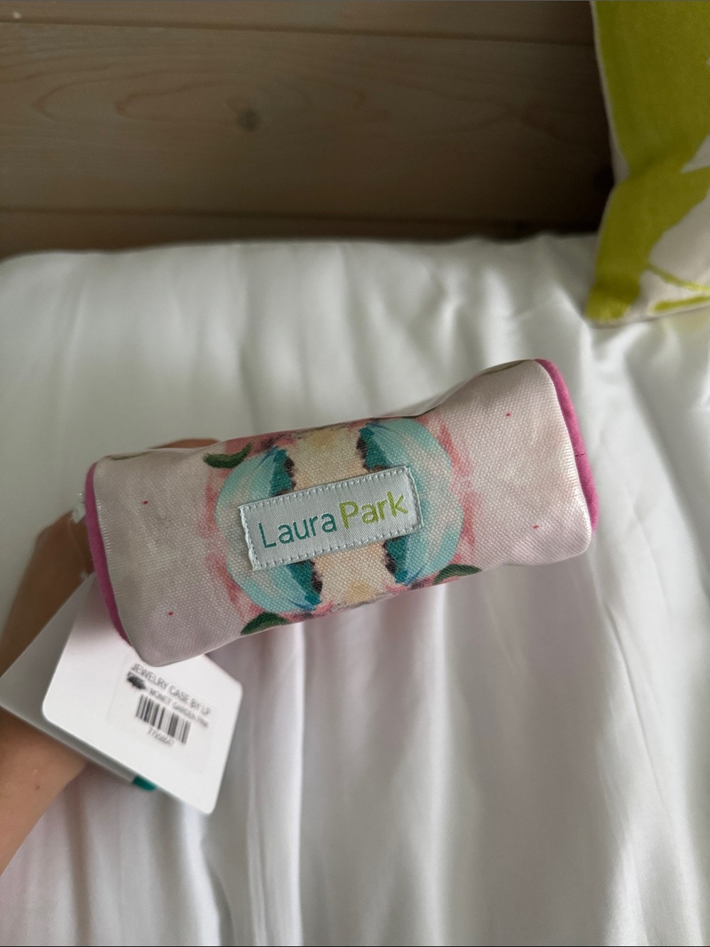 Laura Park Pink Floral Cosmetic Bag - Picture 3 of 10